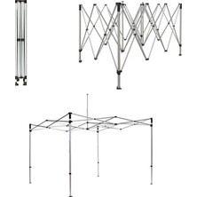 Yekoutdoor Profesyonel 3x3 Otomatik Gazebo Çardak Iskeleti