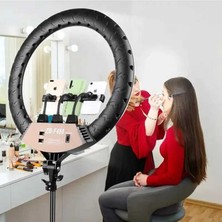 Rl-21 Inç Işıklı Telefon Tutucu Ring Light