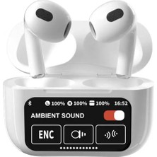 Wearfit Pro Dokunmatik Ekranlı Air 3. Nesil Kablosuz Bluetooth Kulaklık Anc
