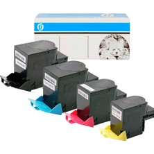 Lexmark CX410E Muadil Toner  4 Renk Avantaj Paket 2500 Baskı