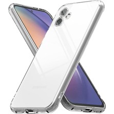 Samsung Galaxy A05 Uyumlu Kılıf 3D Kamera Korumalı Süper Şeffaf Esnek Renksiz Silikon Kapak