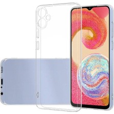 Samsung Galaxy A05 Uyumlu Kılıf 3D Kamera Korumalı Süper Şeffaf Esnek Renksiz Silikon Kapak