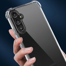 Samsung Galaxy A14 Kılıf 3D Kamera Korumalı Antishock Darbe Emici Yumuşak Esnek Şeffaf Silikon Kapak