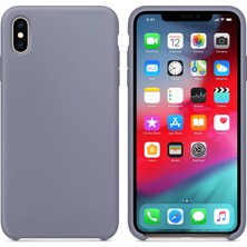 Piyasa Sepeti Apple iPhone XS Max Altı Açık Liquit Lansman Silikon Elegant Mavi