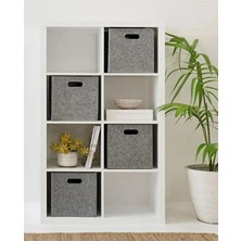 Blue Special Kalın Çok Amaçlı Keçe Organizer Dolap Içi Düzenleyici 30  x  30  cm