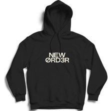 New Order, Font, Rock Metal Müzik Grubu %100 Pamuk, Kapüşonlu Sweatshirt Hoodie