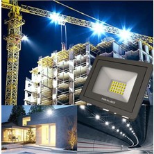 Maxled MX-2092 Smd Slim LED Projektör 30W IP66 Suya Dayanıklı İç ve Dış Mekan Aydınlatma Bahçe Aydınlatma