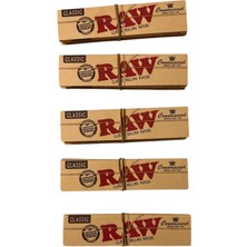 5 Adet Raw Zıvana King Size Slim Kağıt