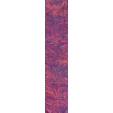 ElifEbru Exclusive Handicrafts Ebru Sanatı El Yapımı Kadın Ipek Fular Pembe Çok Renkli Sümbül Çiçekli Ozlogf 15
