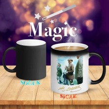 Asilmeydan Arazide Gözlemleme Yapan Kemal Atatürk Sihirli Kupa BARDAK-ATA418