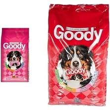 Goody Kuzulu ve Pirinçli Köpek Maması 15 kg ve Goody High Energy Yetişkin Köpek Maması 15 kg