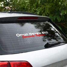 Oto Sticker Ürünleri | Cam Yazı Çıkartma