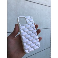 Iphone 12/12 Pro Beyaz Deniz Kızı Sert Silikon Telefon Kılıfı