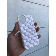 Blockcase iPhone 13/14 Beyaz Deniz Kızı Silikon Telefon Kılıfı