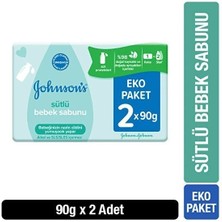 Johnson's Baby Sütlü Bebek Sabunu 90 gr 2 Adet
