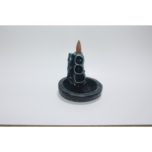 Tedi Sanat Bambu Dekoratif Geri Akış Şelale Tütsülük Buhurdanlık