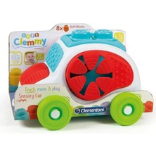 Clementoni 17315 Soft Clemmy - Yumuşak Blok Duyusal Araba 6-36 Ay