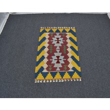 Zehra Abla Halı Yeni El Dokuma Benzersiz Pınarbaşı Kayseri Yün Kilim 5491