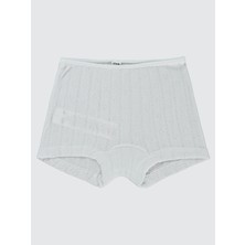 Civil Girls Kız Çocuk 3'lü Boxer Set 2-10 Yaş Beyaz