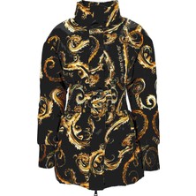 Versace Jeans Couture Siyah Kadın Mont 77HAU415
