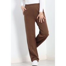 2 Iplik Penye Eşofman Altı Acıkahve - 20281.1878.