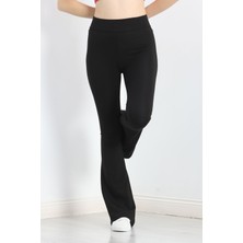 Şardonlu Ispanyol Dalgıç Tayt Siyah - 20120.1098.