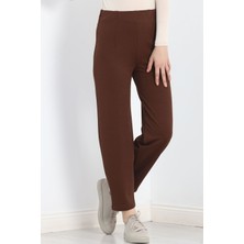 Pensli Geniş Kesim Pantolon Kahve - 20155.1605.