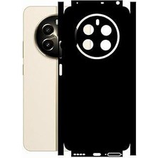 ECR MOBILE Realme 12 Plus Mat Siyah Arka Kaplama