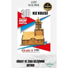 Yeni Sezon Eğitici Öğretici 3 Boyut Demonte Ahşap Zeka Geliştirici Boyanabilir Oyun Maket Puzzle