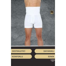 Vienluna Deluxe Seri Toparlayıcı Basen Bel Göbek Düzleştirici Erkek Duble Boxer Korse