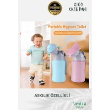 Premium Ürün Portatif Sızdırmaz Çocuk Bebek Pisuarı Araba Yolculuk Lazımlık Kız Erkek Küçük Tuvalet