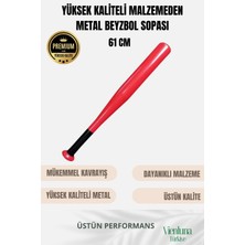 Özel Üretim Üstün Tutuş Sağlayan Kırılmaz Ultra Dayanıklı Metal Süper Baseball Beyzbol Sopası 61 cm