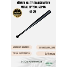 Özel Üretim Üstün Tutuş Sağlayan Kırılmaz Ultra Dayanıklı Metal 28" Baseball Beyzbol Sopası 64 cm