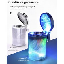 Yummy Araba Küllüğü Araba Led Işıkları İle Renkli Küllük (Yurt Dışından)