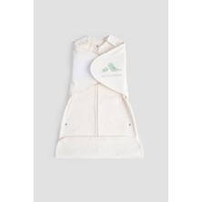 Little Gusto Organik Pamuk Pelerinli Uyku Tulumu Twig 0-6 Ay