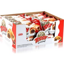 Elvan Today Çikolata ve Fındık Kremalı Kruvasan 40 g 20 Adet Lezzetli ve Taze Atıştırmalık