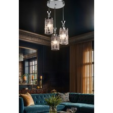 Markis Üçlü Çember Avize