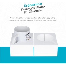 Baba Oğul Çocuk Kişiye Özel  Sarı Kırmızı Forma Adı ve Numaralı Kupa Kahve Bardak Isimli