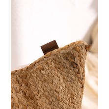 Madame Coco Trianon Jüt Kırlent Kılıfı - Naturel - 50x50 cm