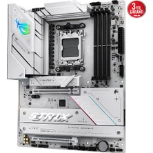 Asus Rog Strıx B850-A Gamıng Wıfı Amd B850 Am5 Ddr5 8000 Dp HDMI 4x M2 Usb3.2 Gen 2x2 Wifi 7 + Bt Aura Rgb 2.5gbit Lan Atx