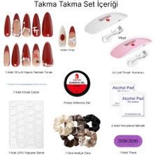 Takma Takma TT0612 - Kadife Notalar S-Beyaz