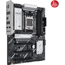Asus Prıme B840-PLUS Wıfı Amd B840 Am5 Ddr5 7600 Dp HDMI 3x M2 Usb3.2 Aura Rgb 2.5gbit Lan Atx