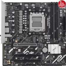 Asus Prıme B840M-A Wıfı Amd B840 Am5 Ddr5 7600 2xdp HDMI 3x M2 Usb3.2 Wifi 6e + Bt Aura Rgb 2.5gbit Lan Matx
