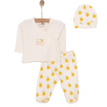 Hellobaby Kız Zıbın-Şapka-Patikli Alt Kız Bebek