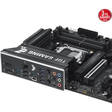 Asus Tuf Gamıng B850-PLUS Wıfı Amd B850 Am5 Ddr5 8000 Dp HDMI 3x M2 Usb3.2 Gen 2x2 Wifi 7 + Bt Aura Rgb 2.5gbit Lan Atx