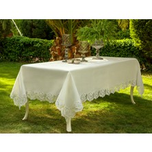 Vanessa Model Fransız Güpürlü Masa Örtüsü 1 Adet