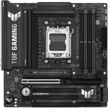 Asus Tuf Gamıng B850M-PLUS Amd B850 Am5 Ddr5 8000 Dp HDMI 3x M2 Usb3.2 Gen 2x2 Aura Rgb 2.5gbit Lan Matx