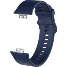 Ekoodukkan Huawei Watch Fit Uyumlu Silikon Kordon Kayış