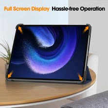 Zunhai Xiaomi Pad 6/6 Pro Için Deri Akıllı Tablet Kılıfı (Yurt Dışından)