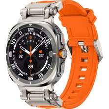 Zunhai Samsung Galaxy Watch Ultra 47Mm Için Silikon Saat Kayışı (Yurt Dışından)
